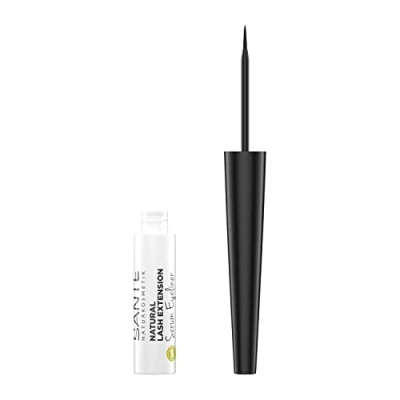 Immagine di SANTE Naturkosmetik Eyeliner, siero allungante per ciglia piene estese, eyeliner un tratto preciso, extension naturali, 1 x 3,5 ml