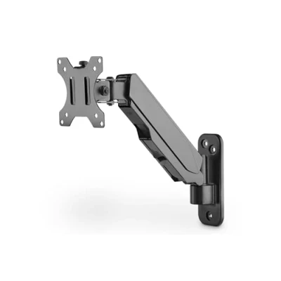 Immagine di Digitus DA 90396 1 parte Supporto a muro per monitor 33,0 cm (13) 81,3 (32) Nero, Nero (opaco) Ruotabile, Regolabile in altezza, Inclinabile, Inclinabile