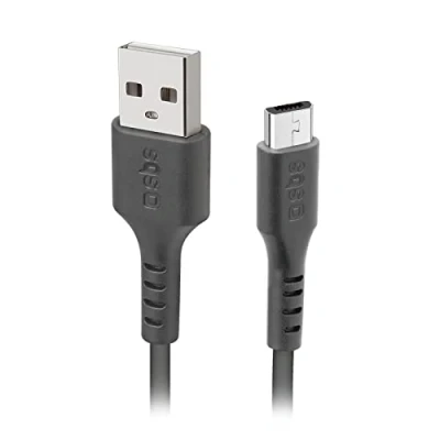 Immagine di SBS 1m USB2.0/MicroUSB cavo USB A Micro Nero