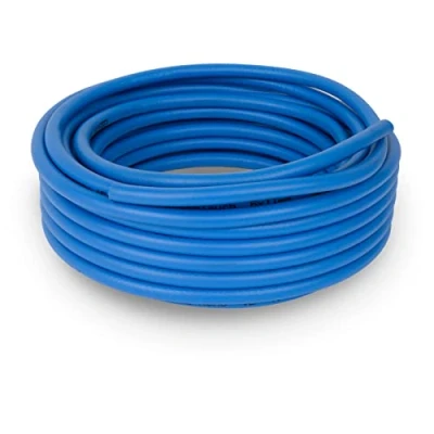 Immagine di EBERTH tubo per aria compressa 15m, compressore con diametro 6mm x 11mm (interno esterno) e pressione di esercizio 20 bar, accessori pistole ad senza attacco