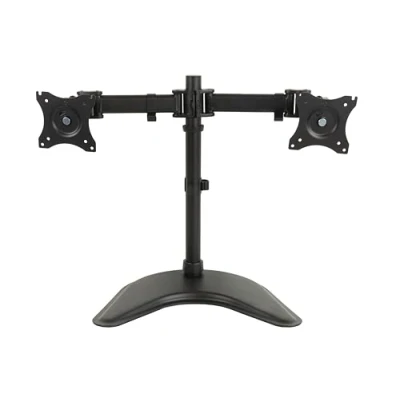 Immagine di Link LKBR08 Braccio Supporto da Tavolo con Base per 2 Monitor 13 27&quot; Fino a 8 Kg 3 Snodi