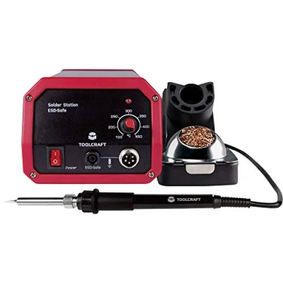 Immagine di TOOLCRAFT ST 80A Stazione di saldatura analogica 80 W 150 450 C incl. Punta