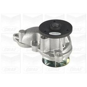 Immagine di GRAF PA1177 Pompa acqua con anello tenuta meccanico Lamiera d&#039;acciaio per trasmissione cinghia Poly V HYUNDAI: ix35, i20 II Hatchback