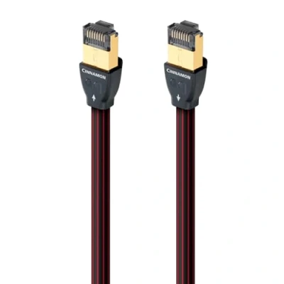 Immagine di Audioquest Cavo di rete RJ/E Cinnamon, 5 m, Cat7, RJ 45, colore: Nero