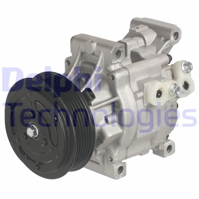 Immagine di DELPHI TSP0159331 compressore Aria Condizionata Denso SCSC6 PAG 46 con olio FIAT: 500 Hatchback, Grande Punto Hatchback