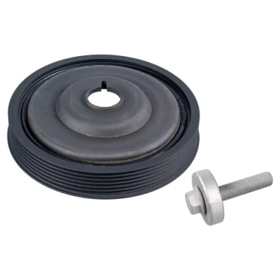 Immagine di febi BILSTEIN 36155 Puleggia albero Motore 6PK 155 5 con bullone/vite, per motore/a gomito Plus RENAULT: MEGANE 2 Kombi, SCENIC