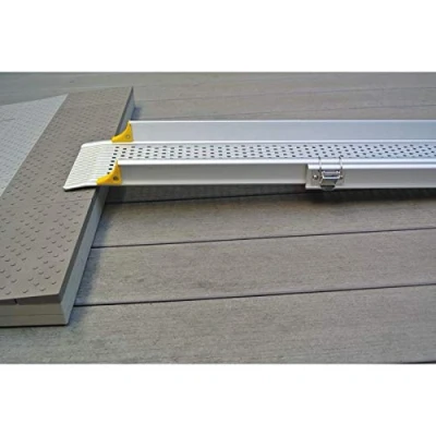 Immagine di Rampa sedia a rotelle deambulatore Coppia di rampe telescopiche Ergo 213 cm Larghezza utile della strada 16, 5 Sistema bloccaggio unico adatto tutte le poltrone