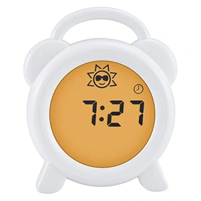 Immagine di Alecto BC100 sveglia educativa con allarme/luce notturna, colore: bianco