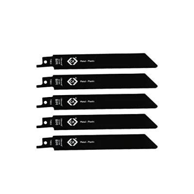 Immagine di C.K T0823 Lame per sega a sciabola 24 tpi, confezione da 5 pz Lunghezza lama della 150 mm pz.