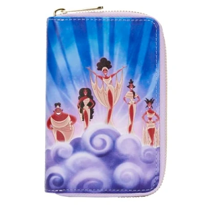 Immagine di Loungefly Disney Hercules Muses Clouds Zip Around Wallet One Size