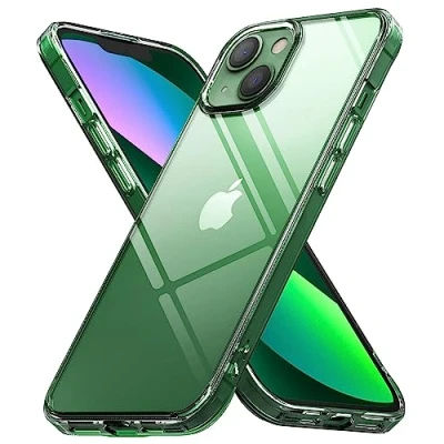 Immagine di Ringke Fusion Compatibile con Cover iPhone 13 (2021) Custodia Trasparente Sottile Retro Rigido Antiurto Paraurti TPU Clear