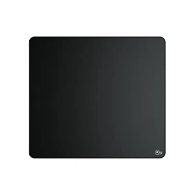 Immagine di Glorious Gaming Elements FIRE Mousepad superficie in tessuto ibrida per precisione, velocità e controllo, bordi cuciti, antiscivolo, liscia laminata, (430 x 380 3 mm) Nero