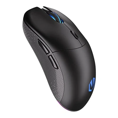 Immagine di ENDORFY Gem Plus Wireless, Mouse da Gioco Leggero e Senza Fili, sensore PixArt PAW3395 Top di Gamma, 26.000 DPI, Interruttore Kailh GM 8.0 Lunga Durata EY6A013