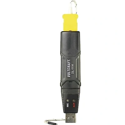 Immagine di VOLTCRAFT DL 111K Data logger temperatura 200 fino a 1370 C Calibrato di fabbrica senza certificato