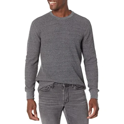 Immagine di Amazon Essentials Camicia a Nido D’Ape Maniche Lunghe Regular Fit Uomo, Carbone, S