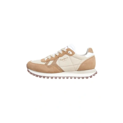 Immagine di Pepe Jeans Brit On Prints W, Scarpe da Ginnastica Donna, Marrone Sabbia Beige, 43 EU