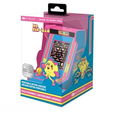 Immagine di NANO PLAYER PRO 2,4&quot; Ms.PAC MAN PORTABLE RETRO ARCADE