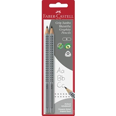 Immagine di Faber Castell 111997 Set di matite Jumbo GRIP con 2 durezza B
