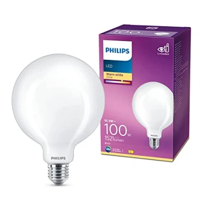Immagine di Philips Lighting 76481400 LED (monocolore) ERP D (A G) E27 13 W = 20 Bianco caldo (Ø x L) 12.4 cm 17.7 1 pz.