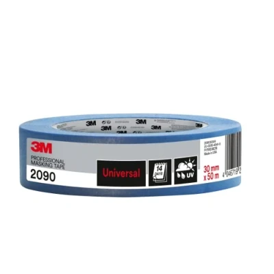 Immagine di Scotch Nastro di mascheratura professionale 3M 2090 universale, 30 mm x 50 m, 1 Rotolo/Confezione