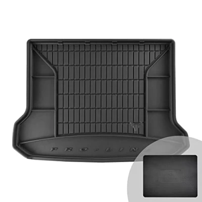 Immagine di FROGUM ProLine 3D Esclusivo Tappetino Vasca Baule Bagagliaio in gomma perfetto per Volvo XC60 I 2008 2017 Comodo organizzatore Bordi più alti