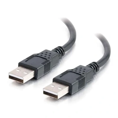 Immagine di C2G /Cables to Go 28106 Cavo USB 2.0 A maschio maschio, 2 m, colore: Nero