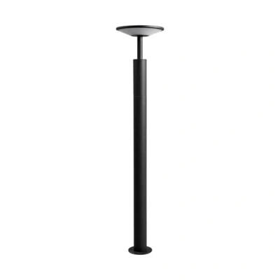 Immagine di lampada LED da esterni &#039;Fenia&#039; (Moderno) colore Nero, in Alluminio, lampadina inclusa) di Lucande lampioncino, paletto luminoso, viale, lampione