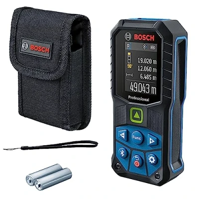 Immagine di Bosch Professional GLM 50 27 CG Telemetro laser Bluetooth, App. documentazione, Adattatore treppiede 6,3 mm (1/4) Intervallo di misura (Max.) m