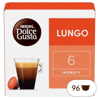 Immagine di NESCAFÉ Dolce GUSTO Lungo Caffè, 6 Confezioni da 16 Capsule (96 Compatibili Nescafé Gusto)