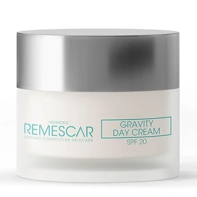 Immagine di Remescar Crema Giorno Gravity SPF 20 50ml Azione Antirughe e Anti Età Riduce i Segni Visibili dell&#039;Invecchiamento Aumenta Collagene ed Elastina per una Pelle più Giovane