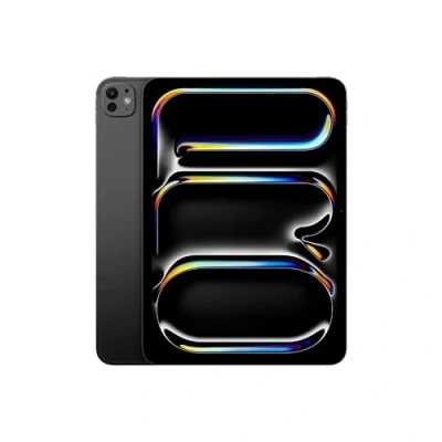 Immagine di Apple iPad Pro 11&quot; (M4): display Ultra Retina XDR, 256GB, fotocamera frontale orizzontale da 12MP, posteriore Wi Fi 6E + 5G con eSIM, Vetro standard — Nero siderale