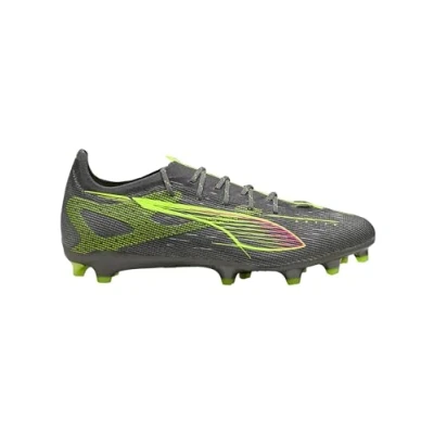 Immagine di Puma Ultra 5 PRO Scarpe da calcetto con tacchetti, Uomo, Taglia: 41, Matte aged silver/yellow alert/sun struck Tessuto / sintetico
