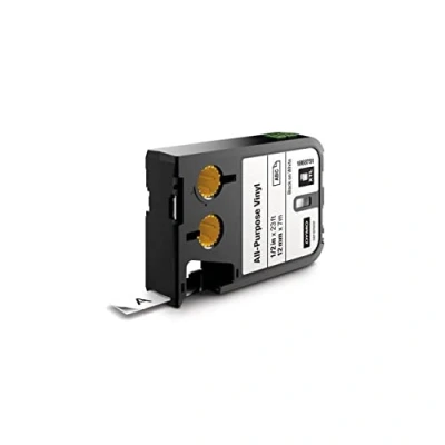Immagine di DYMO XTL Nastro vinile multiuso Colore Nastro: Bianco carattere: Nero 12 mm 7 m