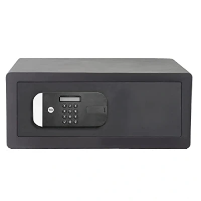 Immagine di YALE Cassaforte Motorizzata Massima Sicurezza per laptop YYLFM/200/EG1, accesso con impronte digitali o pin digitale, Dim: interne 190 x 467 280 mm