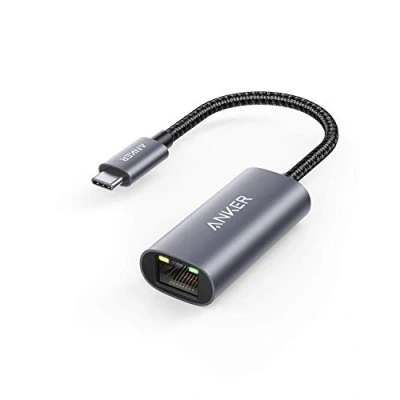 Immagine di Anker PowerExpand Adattatore USB C a Gigabit Ethernet, in alluminio, design compatto, per MacBook Pro, Air 2018, iPad Pro XPS e molti altri