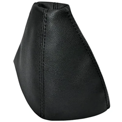 Immagine di Aerzetix C57796 Cuffia soffietto per leva del cambio compatibile con Ford Kuga a partire dal 2008 colore: nero in pelle sintetica