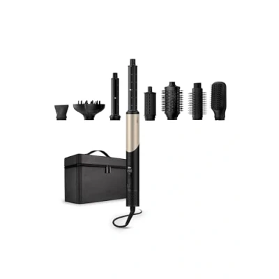 Immagine di Silk&#039;n Air Styler e Asciugacapelli SilkyAir Flex Phon capelli Auto Wrap con Arricciacapelli, Spazzola Rotonda Volumizzante, Diffusore, Cofanetto da Viaggio 1300 W (Rosa 8 in 1)