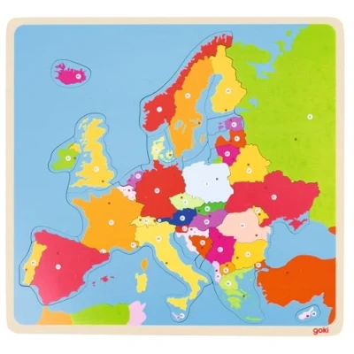 Immagine di Goki Europa Puzzle, Colore Multicolore, 57509