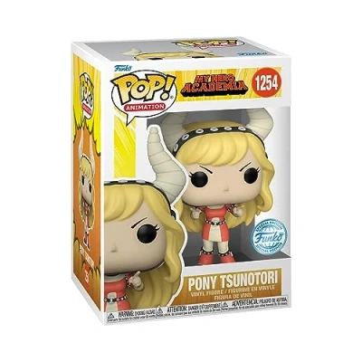Immagine di Funko POP! Animation: My Hero Academia (MHA) 1B Pony Tsunotori And 2 Figura in Vinile da Collezione Idea Regalo Merchandising Ufficiale Giocattoli per Bambini e Adulti