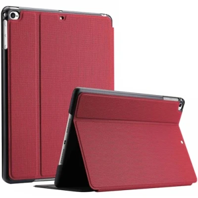 Immagine di ProCase Cover per iPad 6/ 5/ 9.7, Air 2 / 1(A1893 A1954 A1822 A1823 A1566 A1567 A1474 A1475 A1476), Custodia Sottile e Leggero con Angoli di Visione Regolabili Rosso