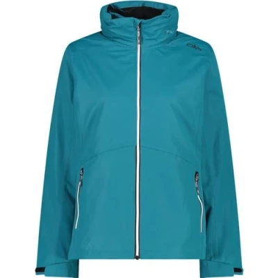 Immagine di CMP, Giacca Donna Zip Hood Staccabile Inn.Jacket, Teal, S