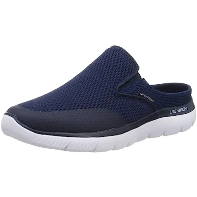 Immagine di Skechers Sport Summits Zoccoli, Uomo, Taglia: 41.5, Navy Tessuto / sintetico
