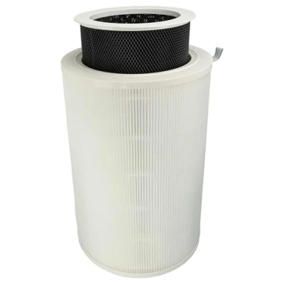 Immagine di vhbw filtro aria compatibile con Xiaomi Mi Air Purifier 2C purificatore d&#039;aria combinato prefiltro + HEPA carbone attivo