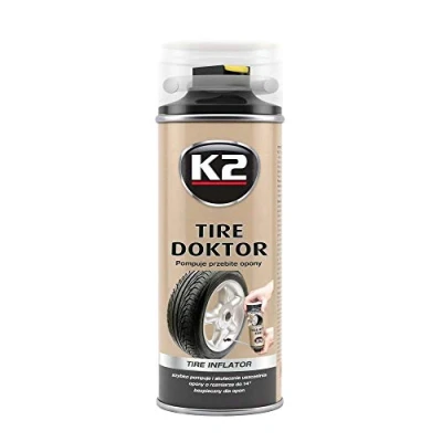 Immagine di K2 Tire Dottore pneumatici Pilot Panne Aiuto Spray 398 ML