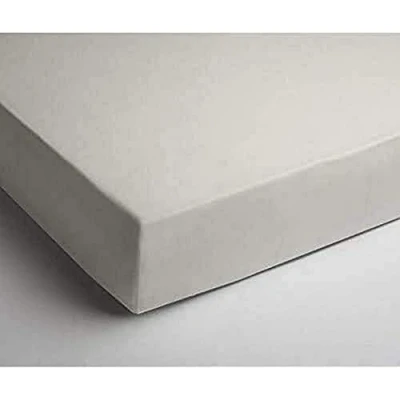 Immagine di Papillon Lenzuolo con Angoli in Jersey Interlock, Colore Naturale, Cotone, 190 x 220 cm