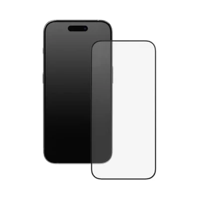 Immagine di RhinoShield 9H Tempered Glass Screen Protector Compatible with [iPhone 15 Pro] High Transparency, Scratch and Blue Light Resistant, 3D Curved Full Coverage, Installation Tool Included