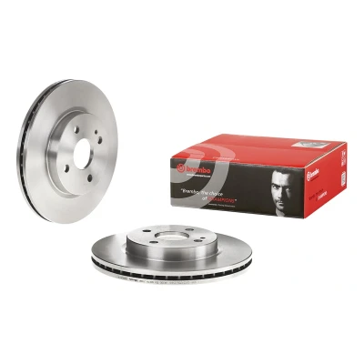 Immagine di BREMBO 09.A968.14 Disco freno 258 23 4 ventilazione interna MAZDA: 2 Hatchback, Sedan
