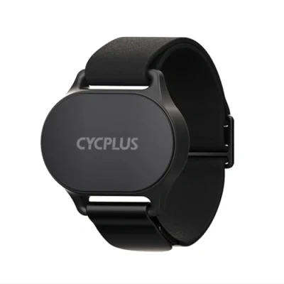 Immagine di CYCPLUS Bracciale cardiofrequenzimetro, Bluetooth 5.1 Ant HR Monitor con indicatore LED Zona HR, IP67 Waterproof, per corsa a Piedi, ciclismo, ginnastica e altri sport