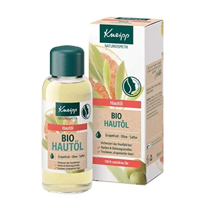 Immagine di Kneipp, Olio per il corpo, 100% naturale, migliorare l&#039;elasticità e benessere della pelle, 100 ml
