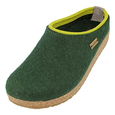 Immagine di HAFLINGER Grizzly Kris Felt Slipper Clog Yew, Taglia 38
